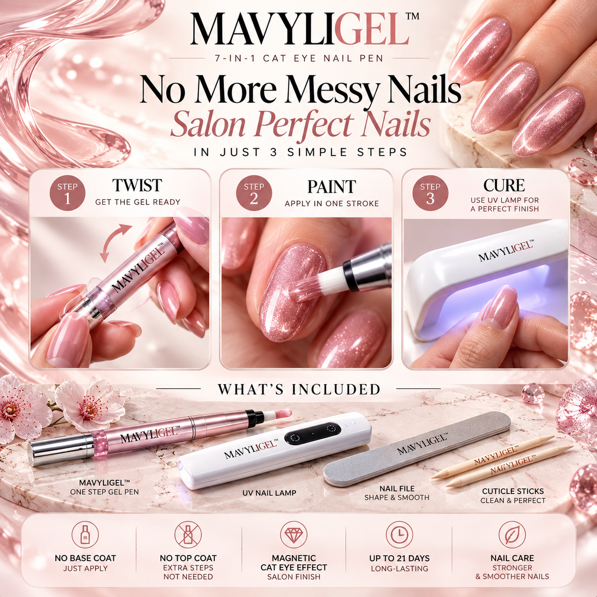 MAVYLIGEL™ 7-in-1 Cat Eye Nail Pen